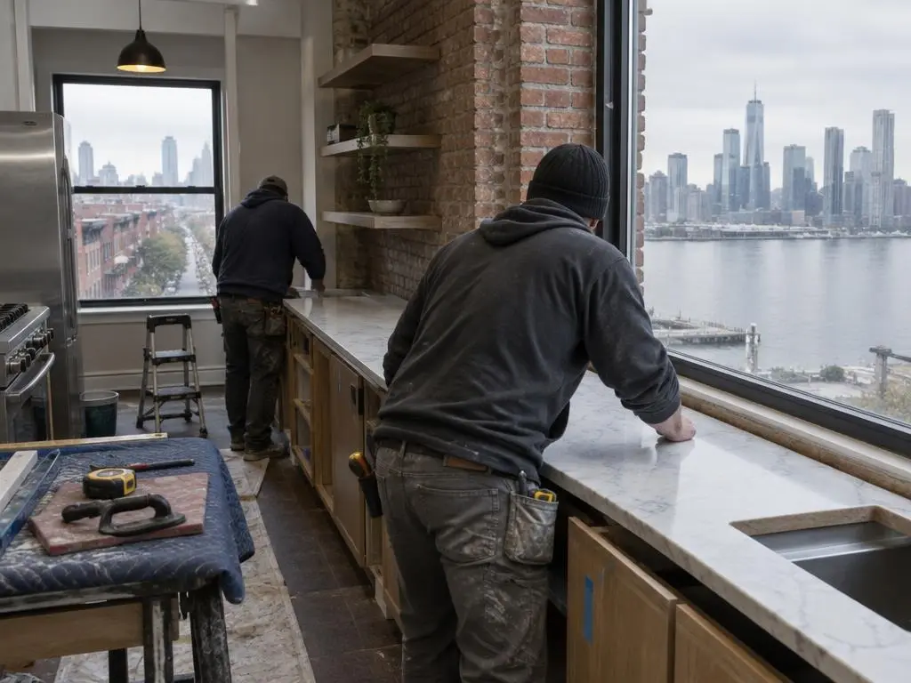 Kitchen Countertop Replacement in Jersey City, NJ